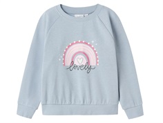 Name It sweatshirt blå med print